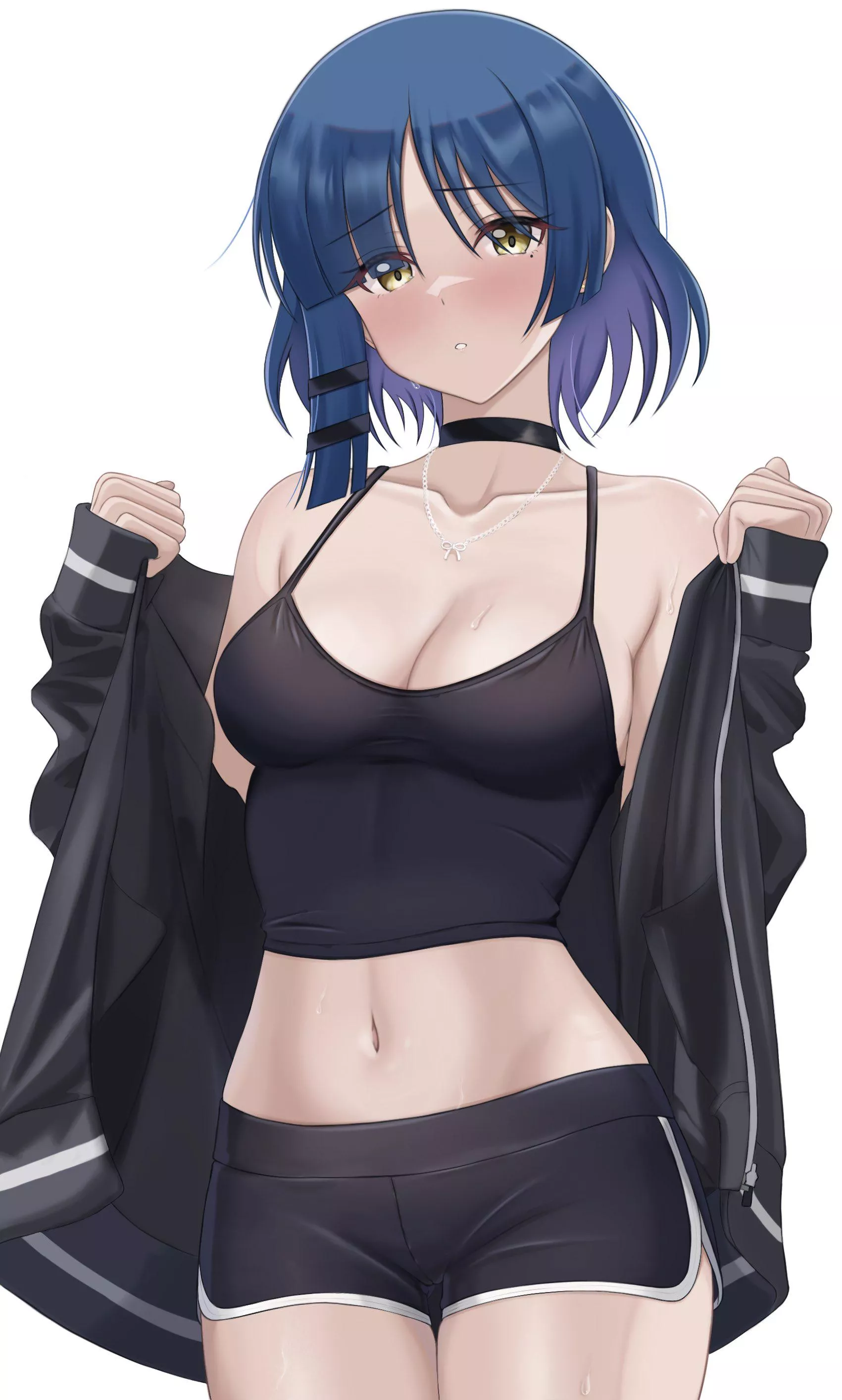 Ryo Yamada Showing Off Her Tight Body [Bocchi The Rock]