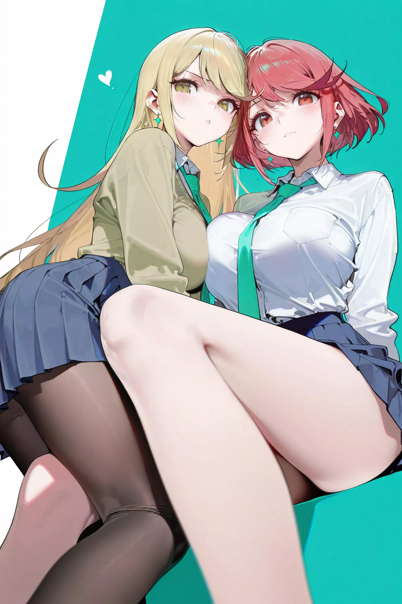 Schoolgirl Pyra & Mythra 