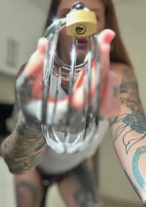 Small cock obedient boys let themselves be caged