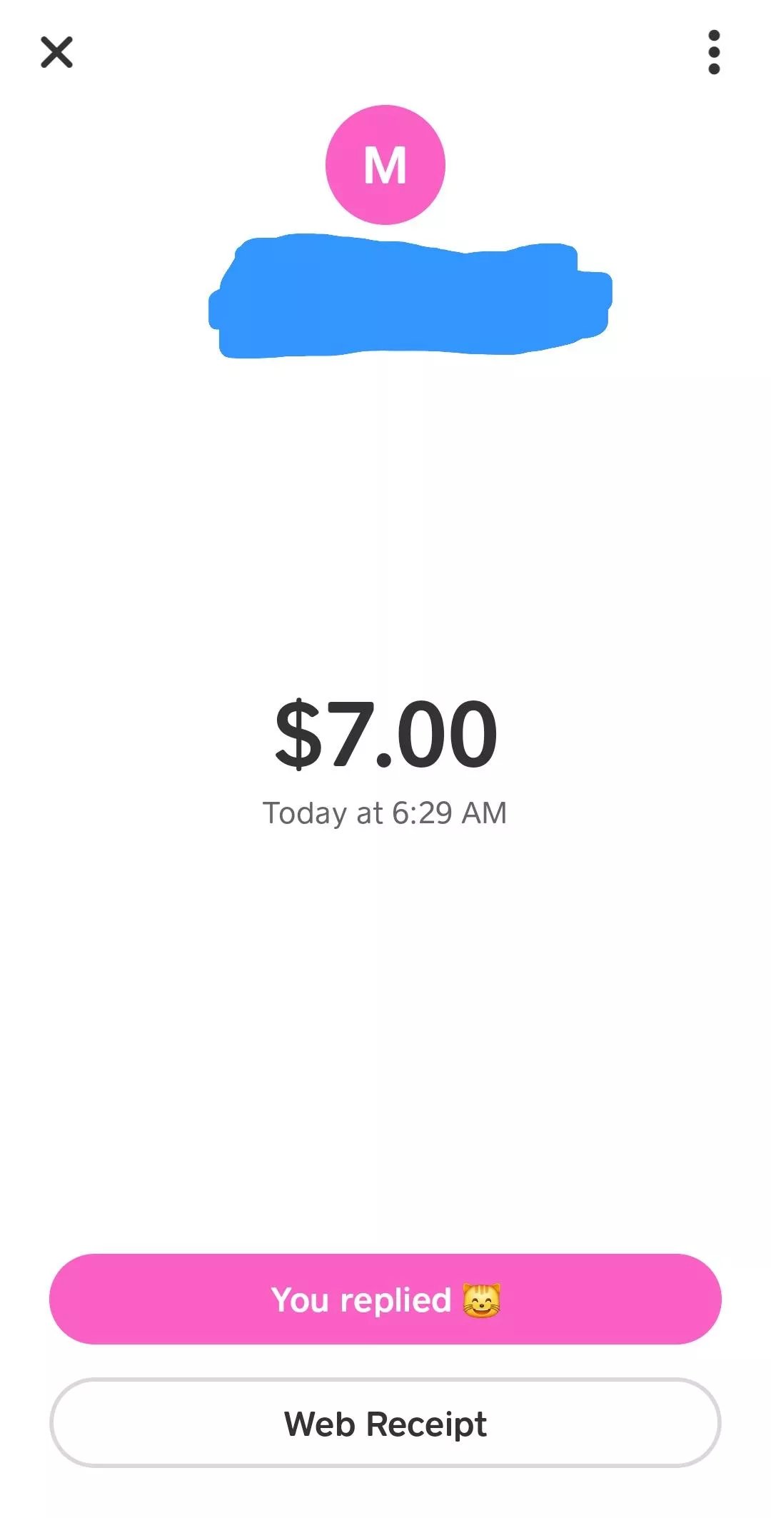 Small sends are appreciated too 💓 