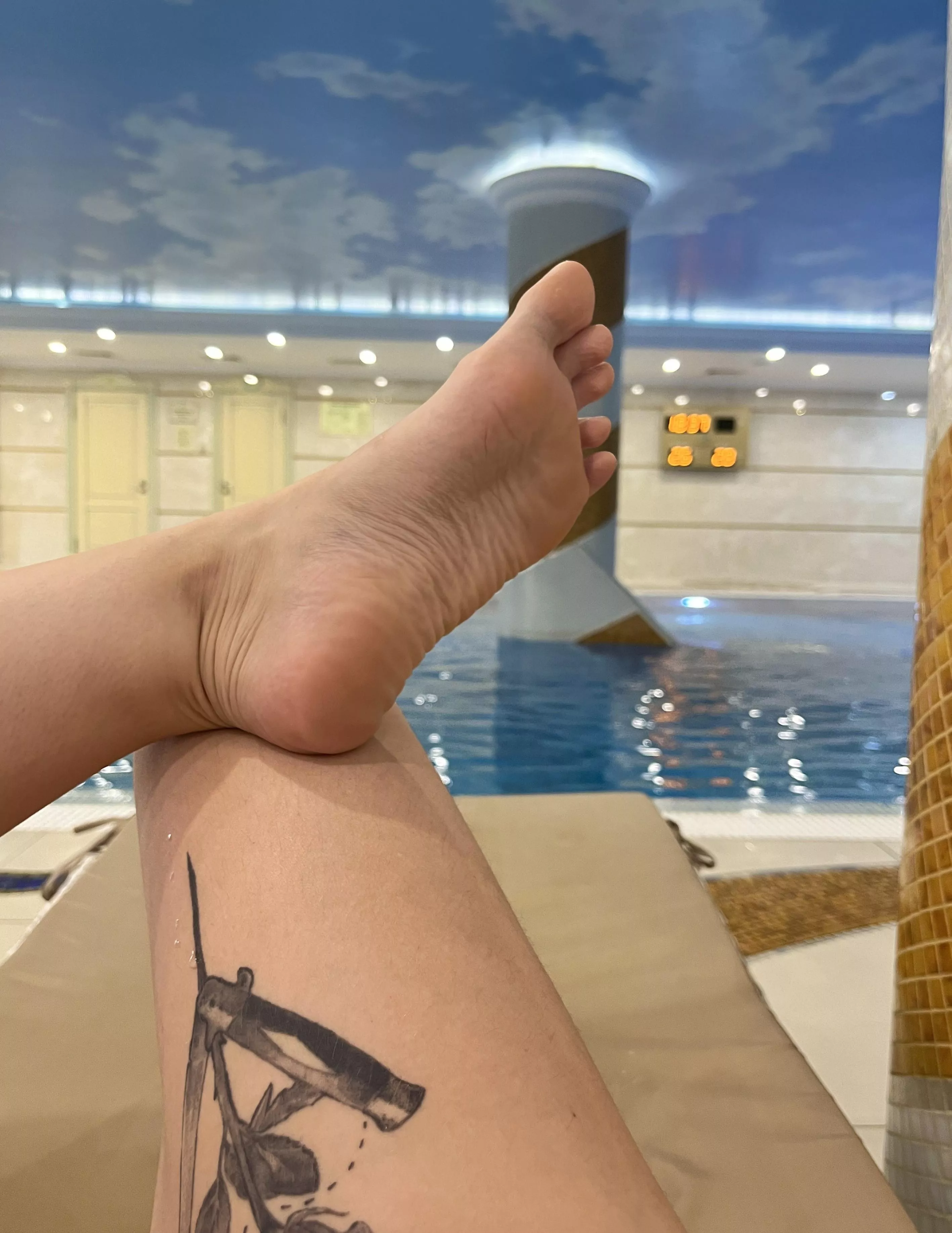 Smooth soles are my speciality How would you rate my feet