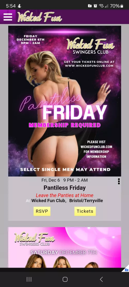 So did anyone go to wicked fun club?