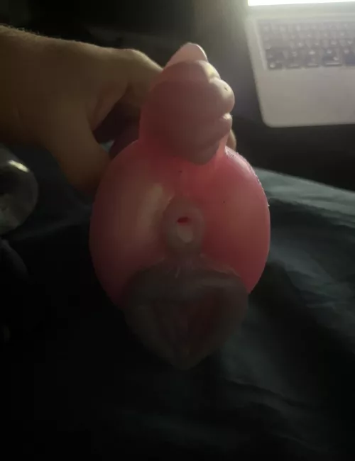 Someone wants to see me cum in it ? 