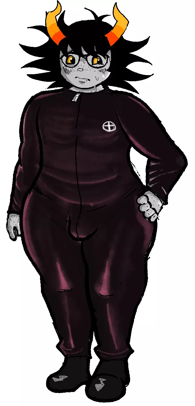 Sorbet wearing a catsuit!