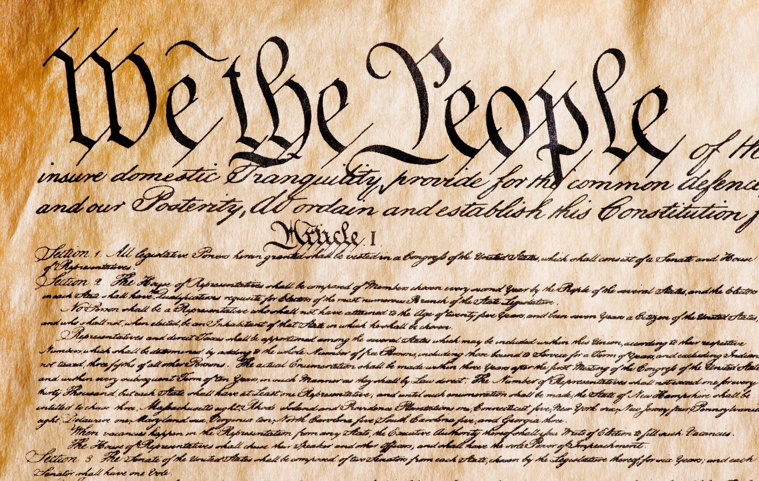 The constitution shall not be hindered nor shall it be overturned 