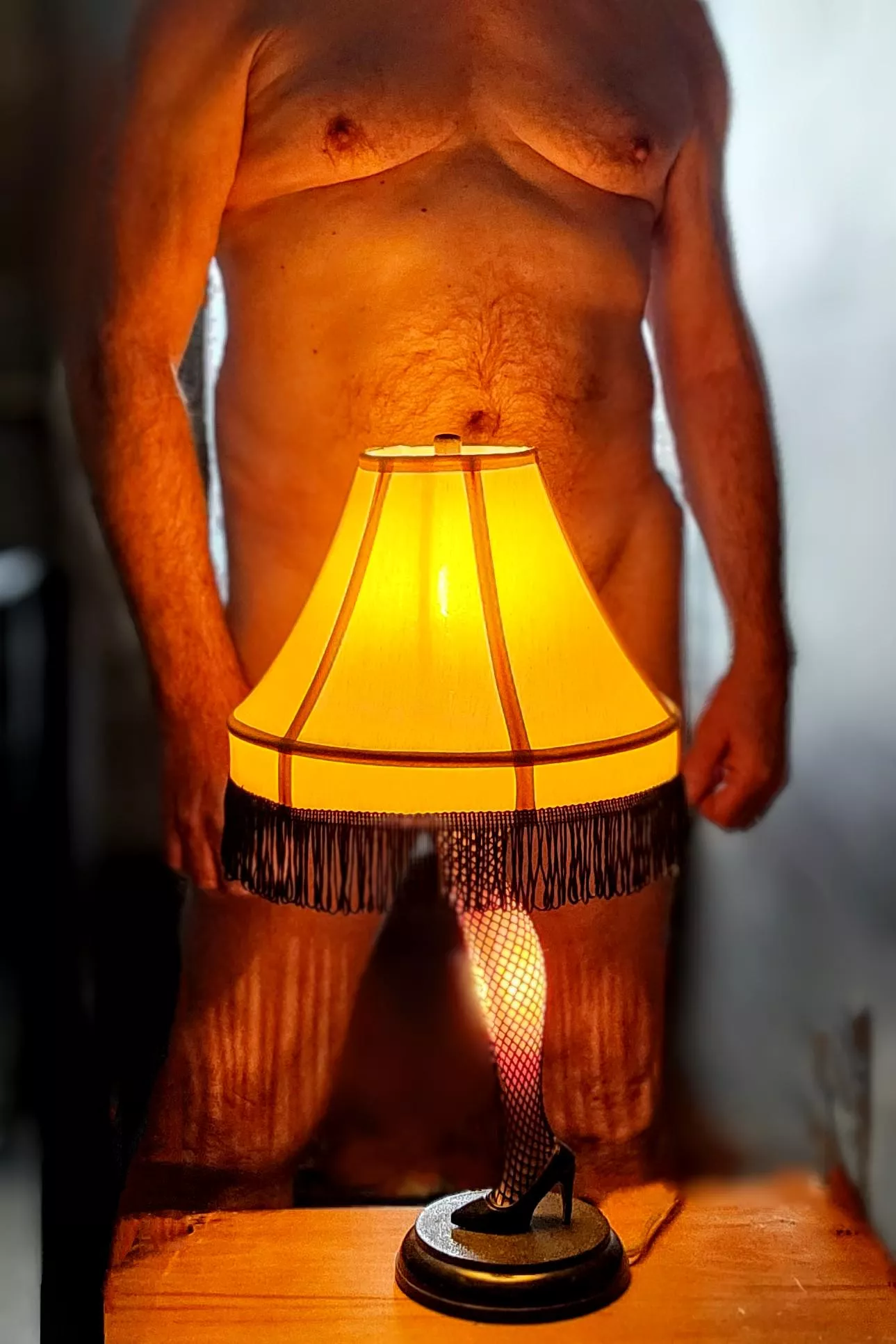 The soft glow of electric sex...