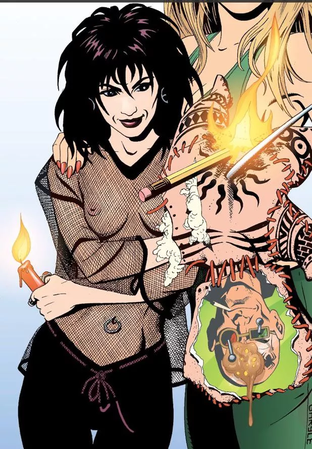 Transmetropolitan: Filth of the City, art by Garry Leach