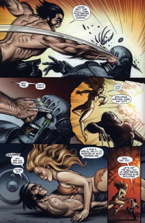 Wolverine is a shameless flirt [Claws II #3]