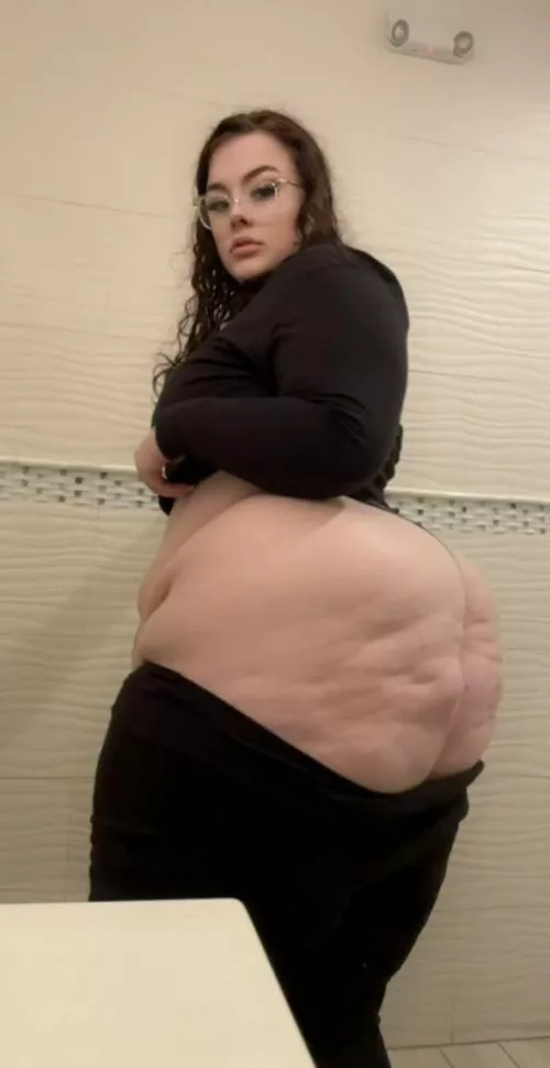 All the weight goes to my ass.. I hope you don't mind