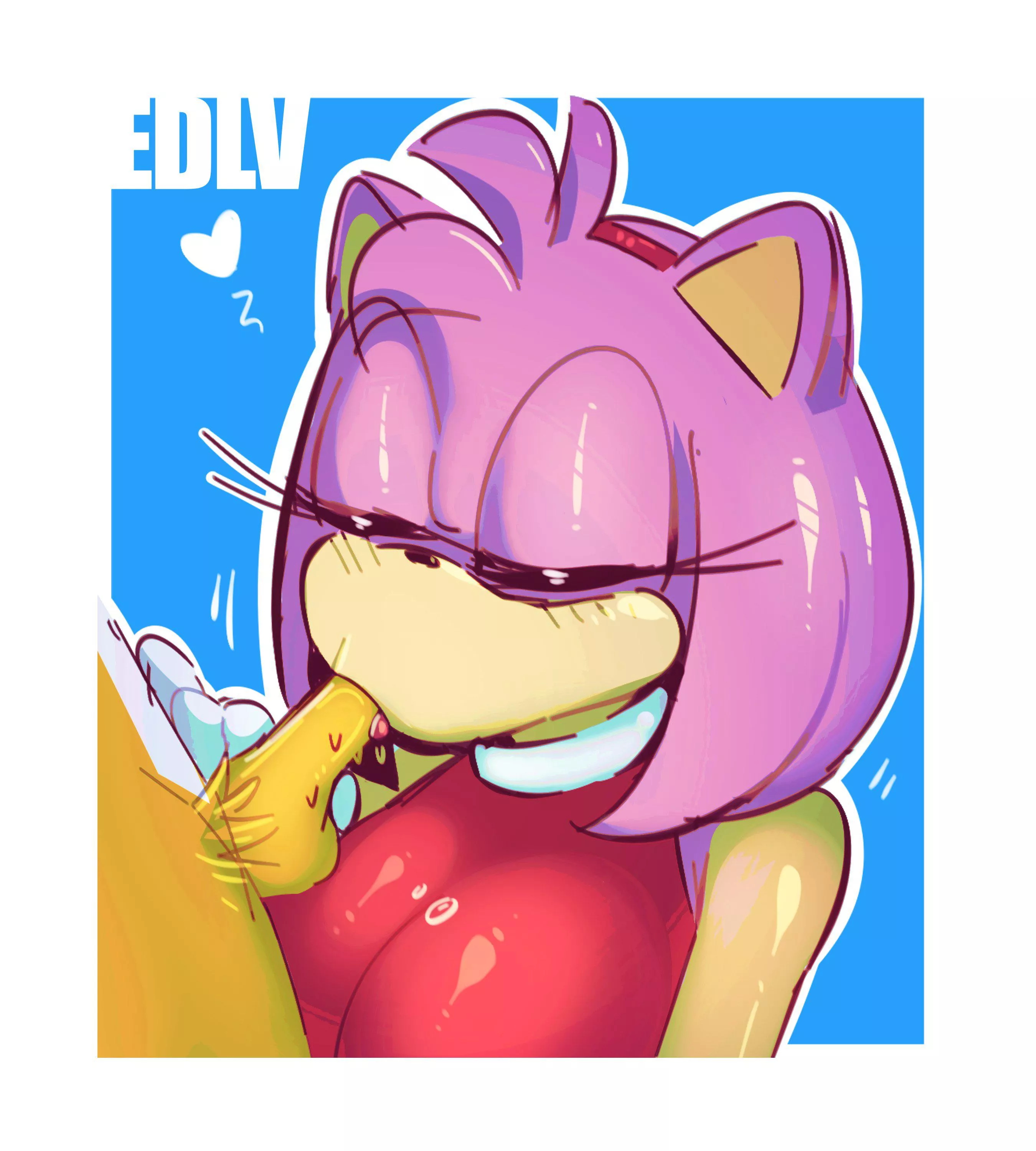 Amy Sucking Off Tails~ (EDLV)