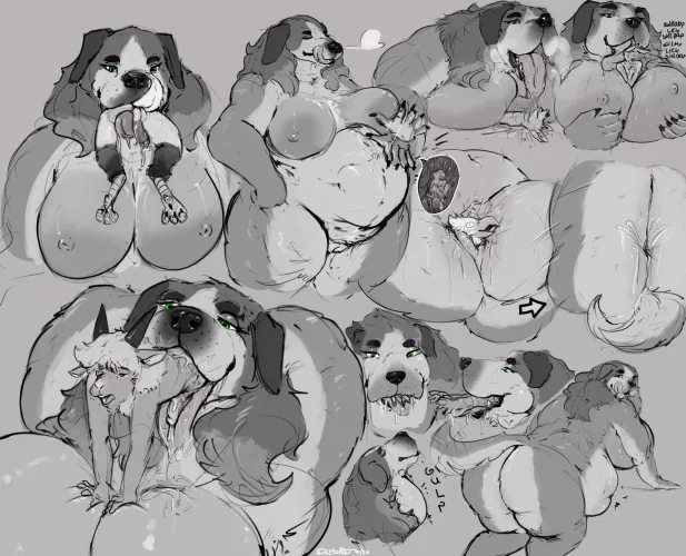 {comic} Multiple prey, multiple dog treats [MF] (doctordj/meesterman)