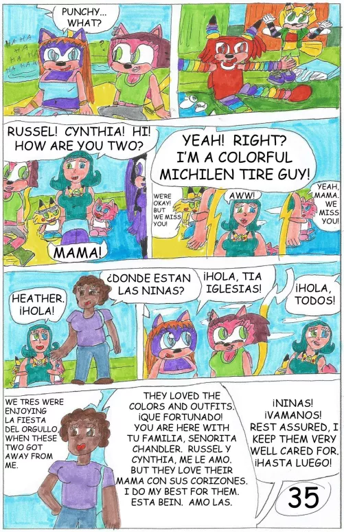 Even in his imaginary world, Chris intends to be a neglectful parent. 