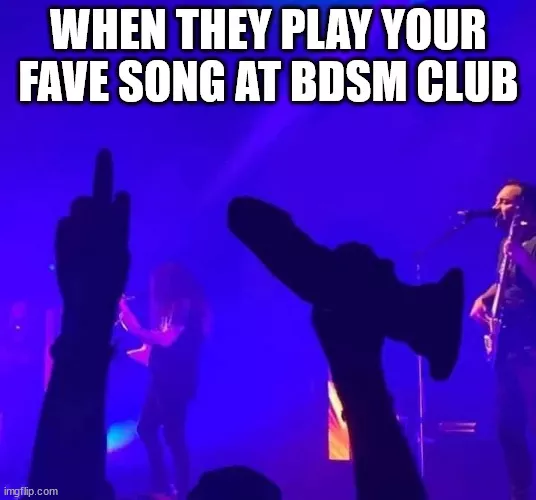 Everybody! Put your dildos in the AIIIIIIIR!