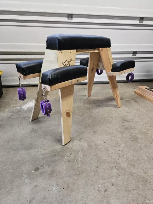 First attempt at building a fucking / spanking bench! 