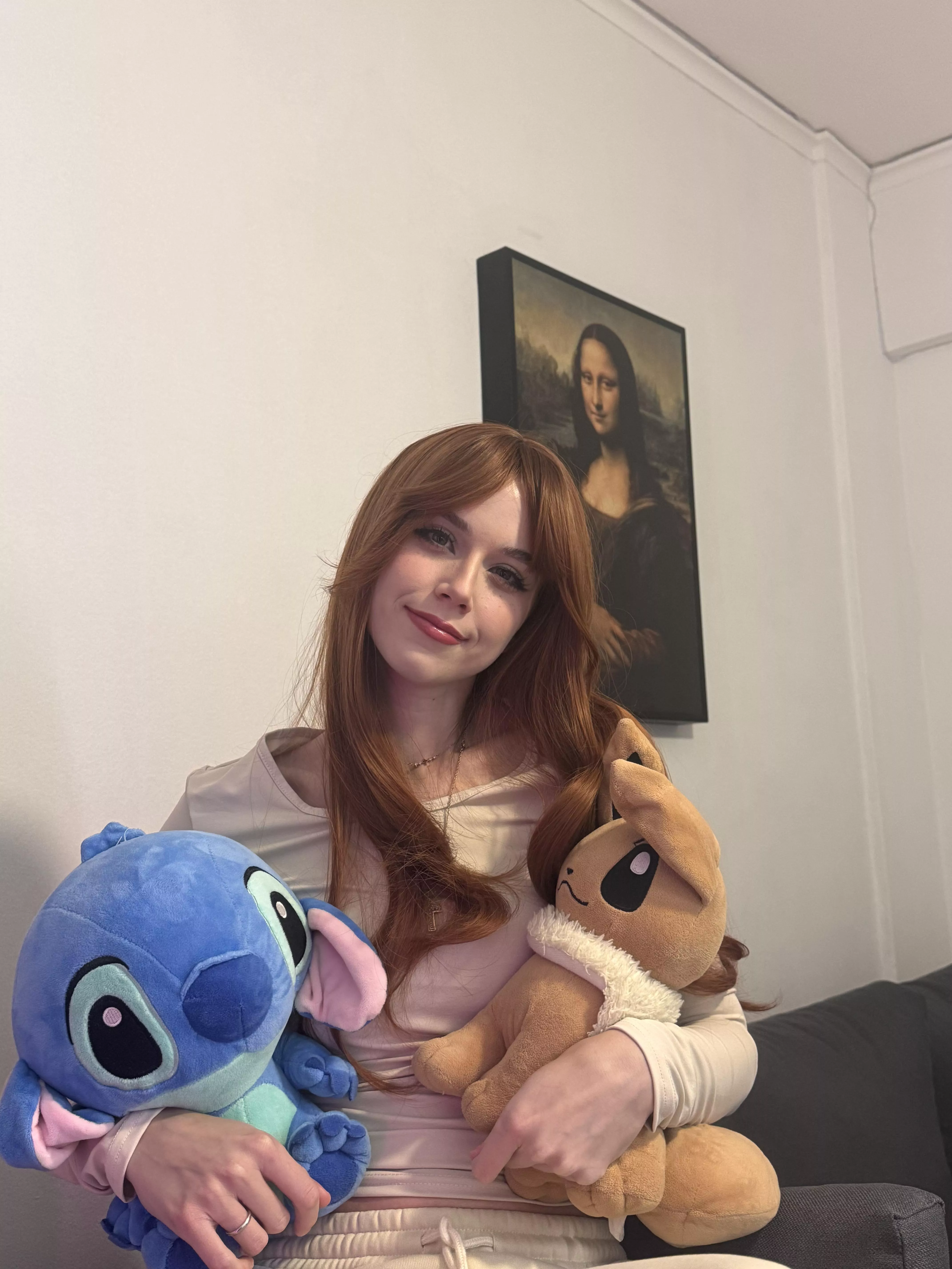 Geeky sunday with my Stitch and Eevee