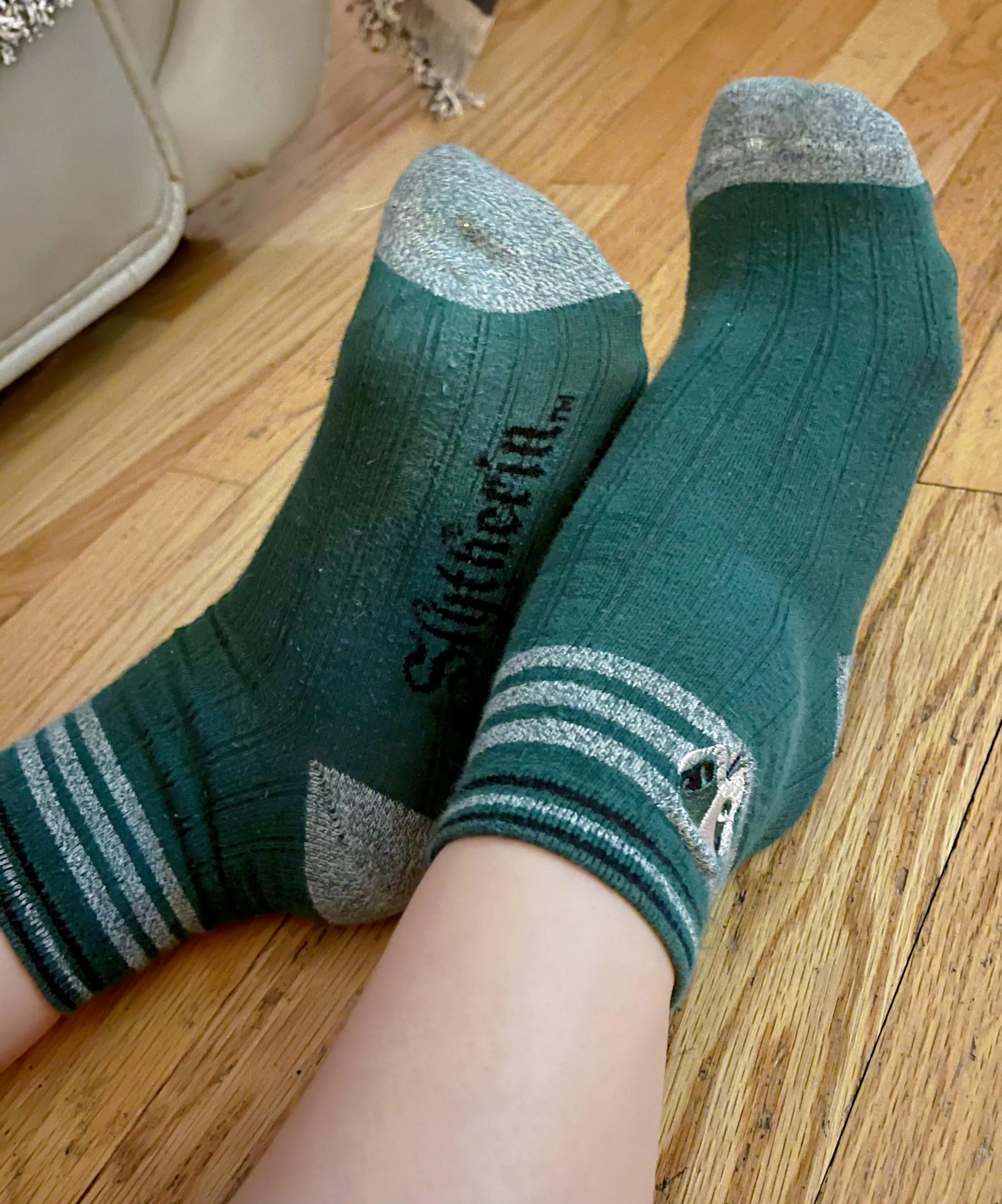 Green and sweaty [f]