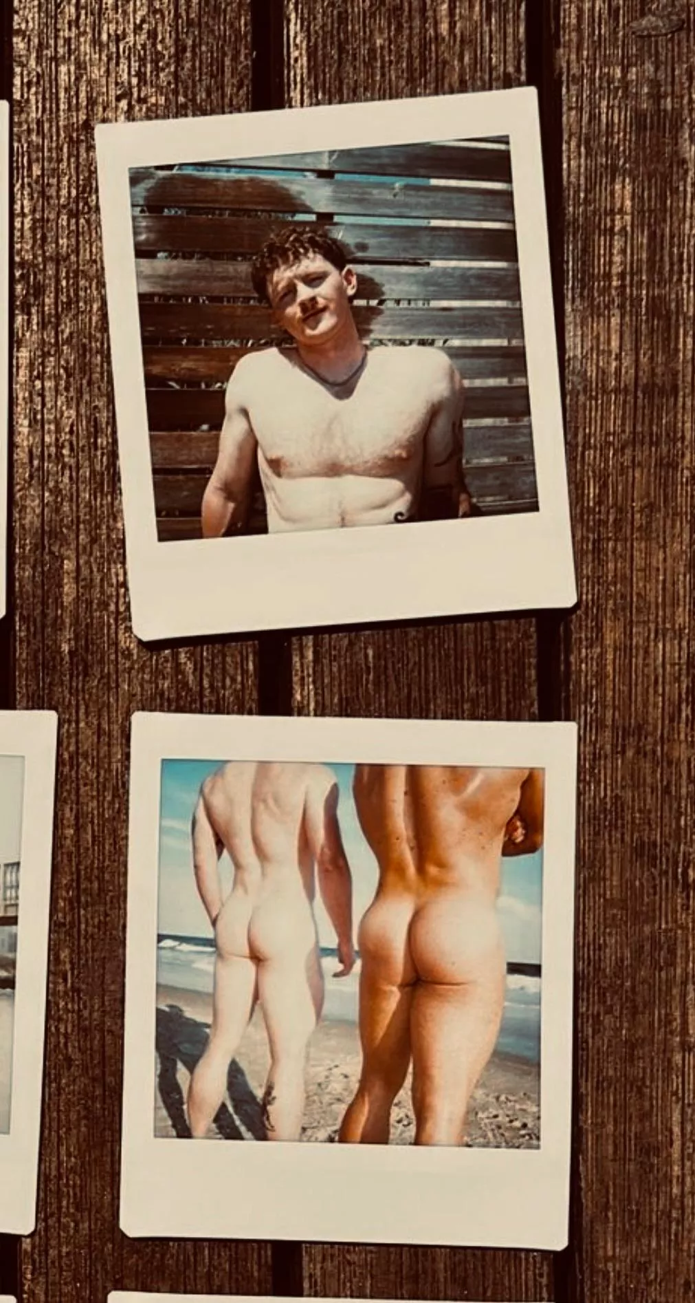 Hairy ass, means a lot of testosterone