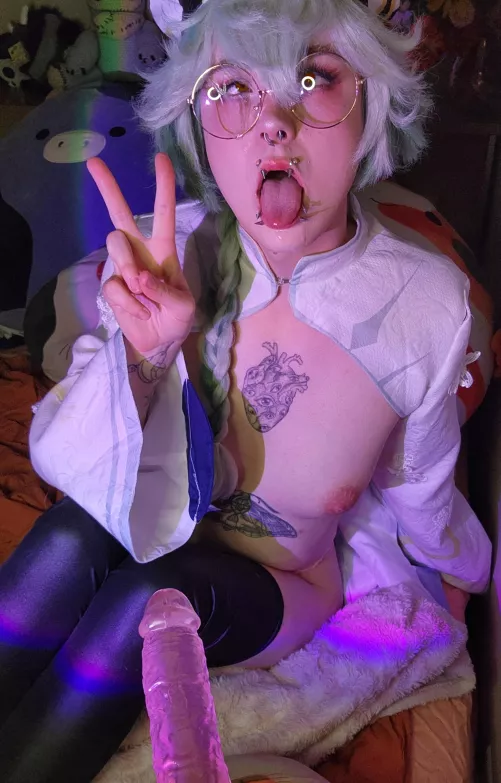 I can dress up as anyone you like, daddy :3 