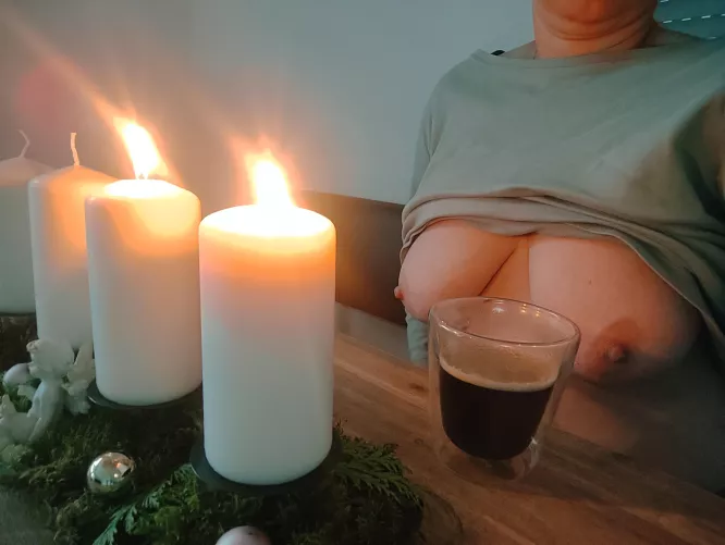 I like X-mas season. Two to blow (out) already