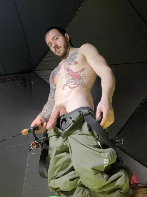 Is my rod too big for ice fishing?