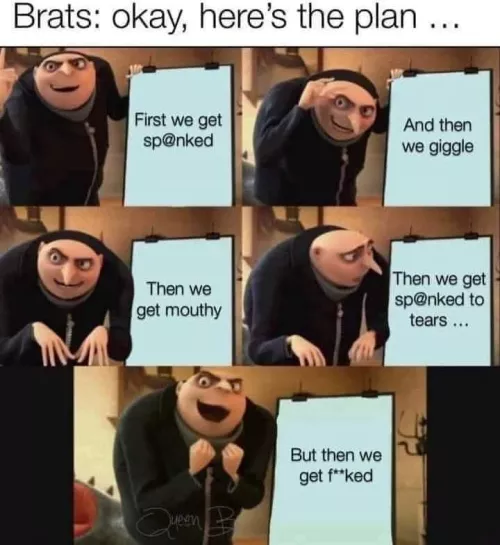 It's the perfect plan 😈💋