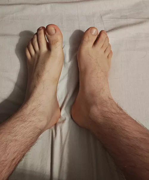 I've heard that I have nice feet