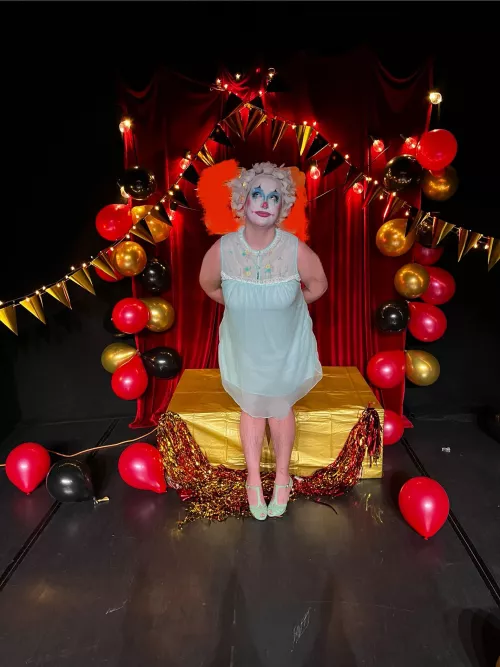 Last night’s clowning around!