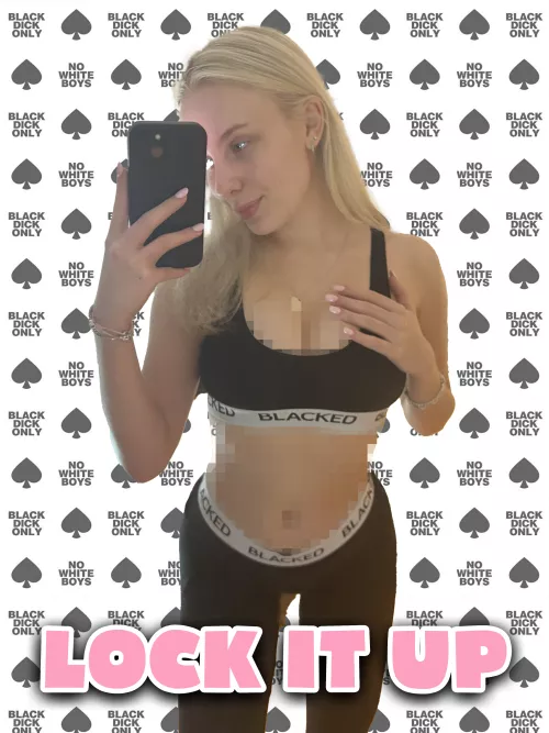 Lock it up and be a sissy for me