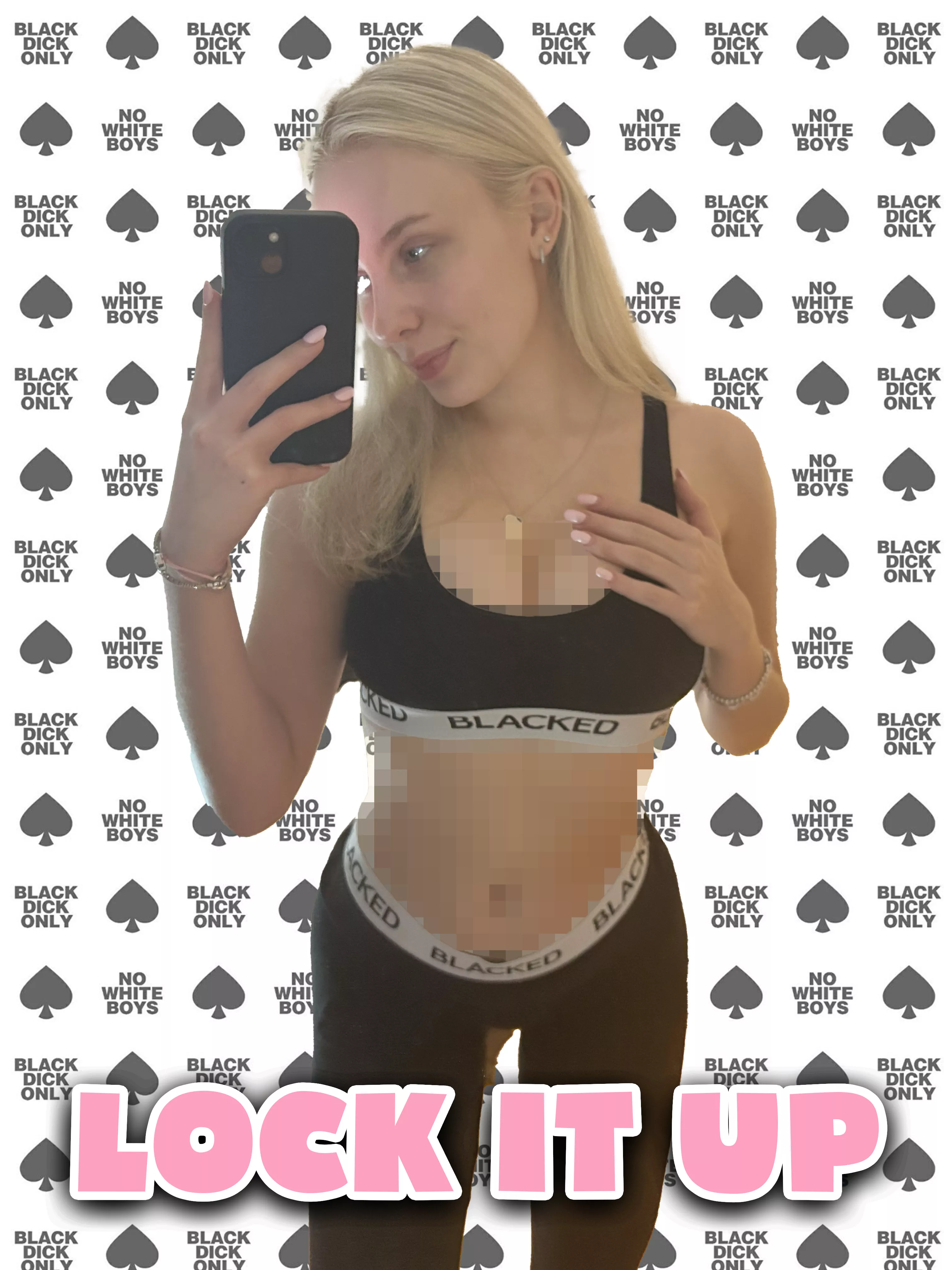 Lock it up and be a sissy for me