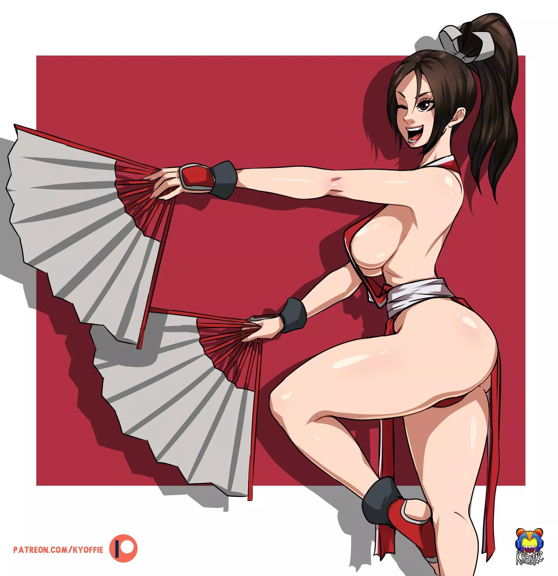 Mai's deadly fan dance, and everything else (Kyoffie)