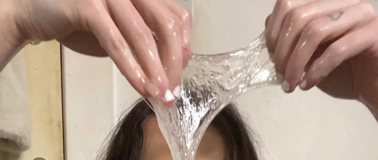 My drool gets so thick I love it 