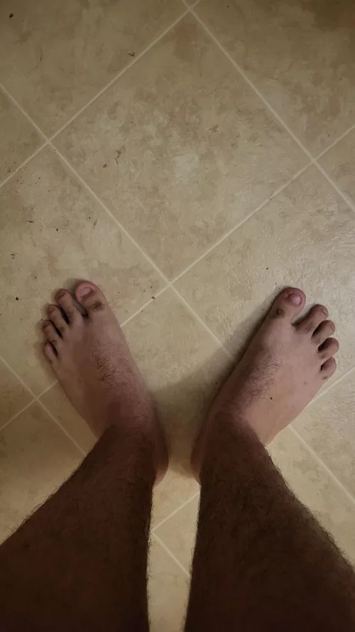 My fat fucking feet