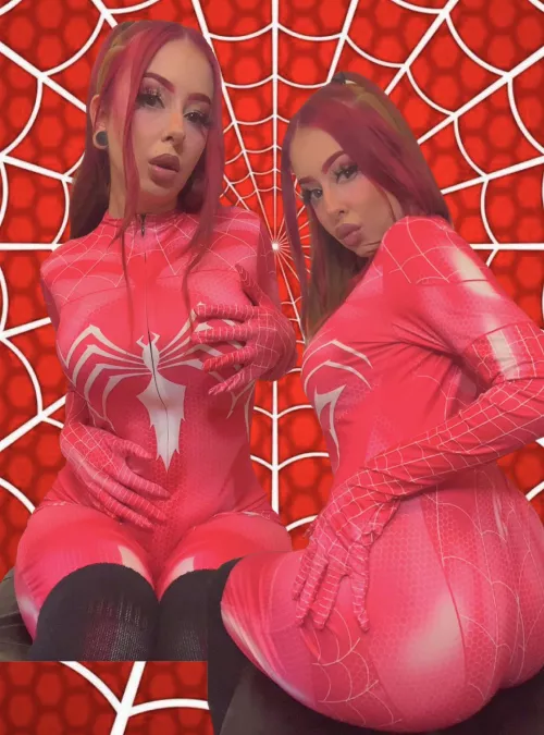 Naughty spider woman set on my spicy page🌶️💋