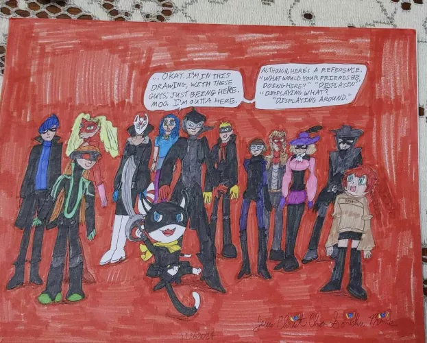 Oh fuck. The unholy Persona commission trinity is complete. 