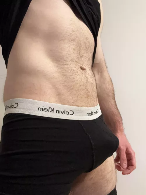 Post-gym bulge 