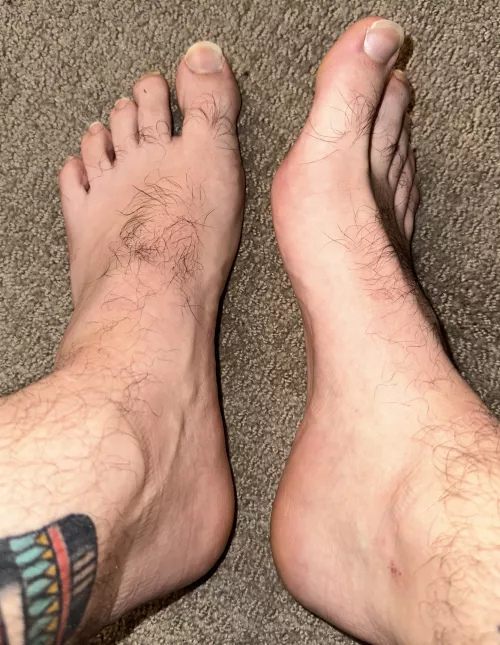 Relaxing after a long day 