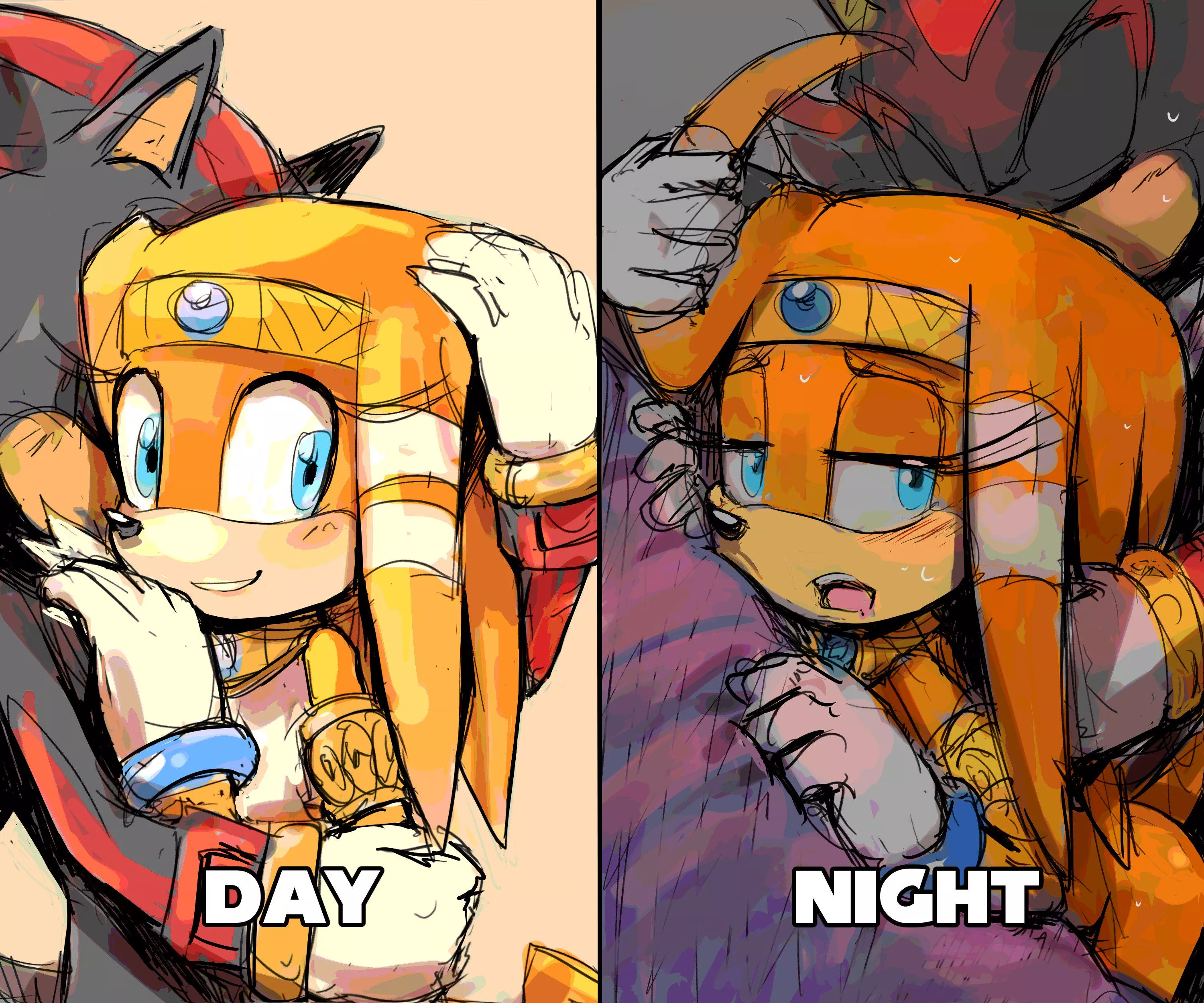 Shadow and Tikal time of day (Incognitial)