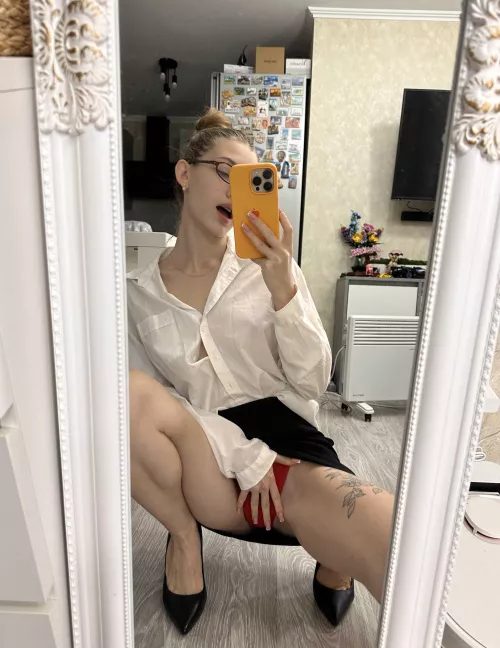 spreading my legs just for you