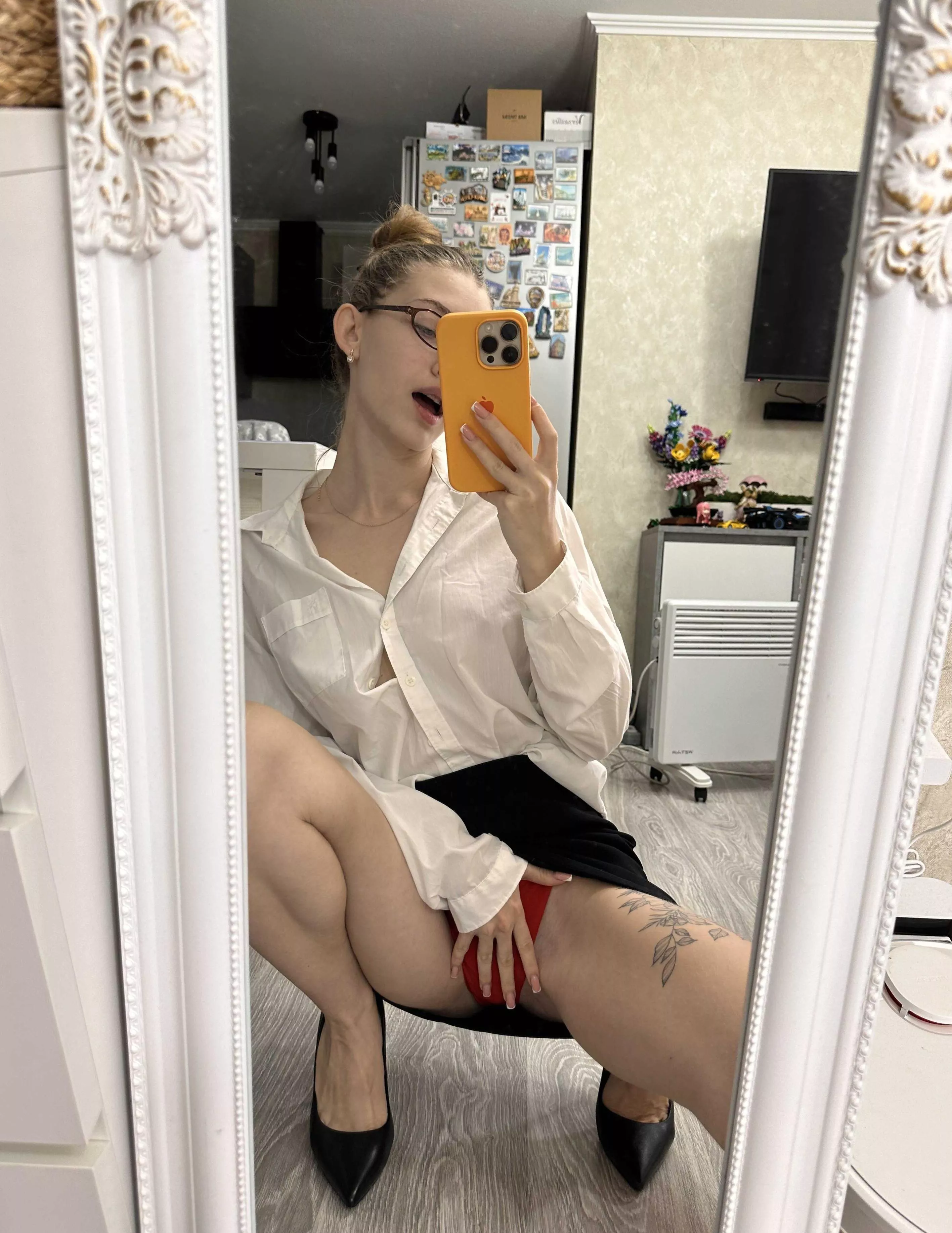 spreading my legs just for you