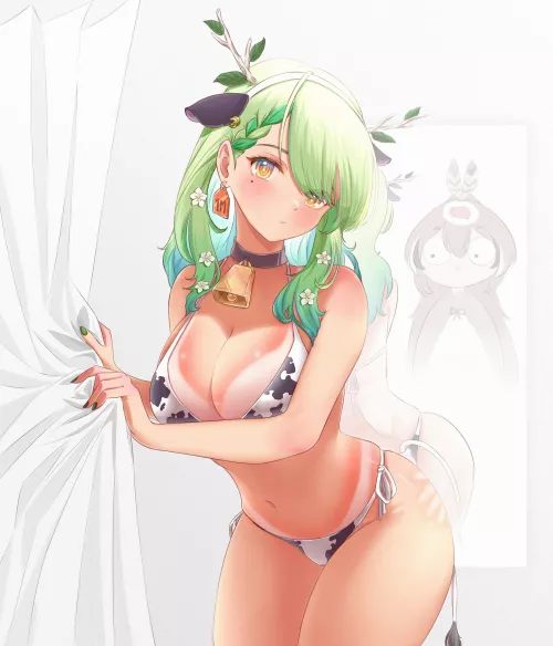 Tanned Cowkini Fauna [Hololive]