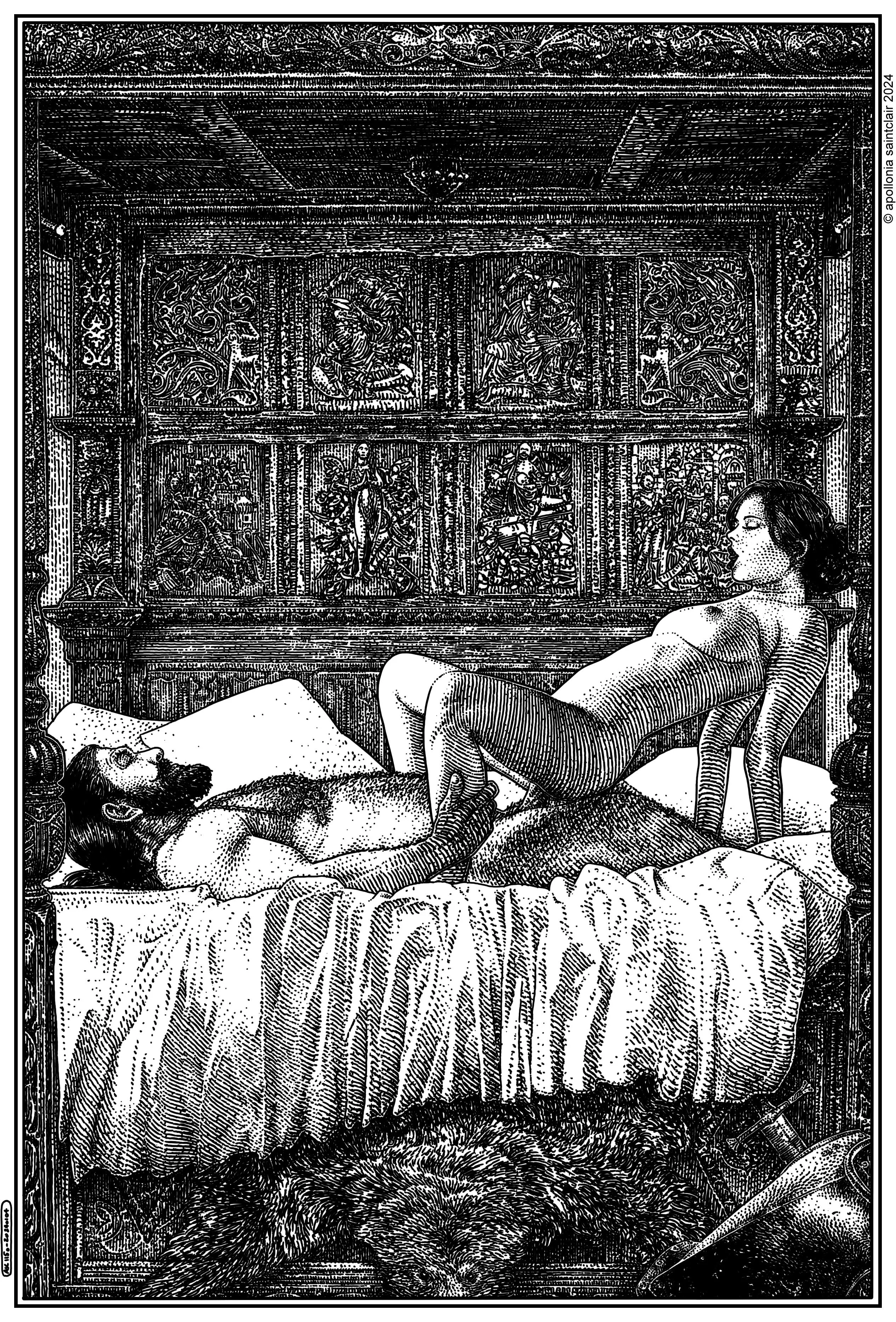 The lusty boar by Apollonia Saintclair