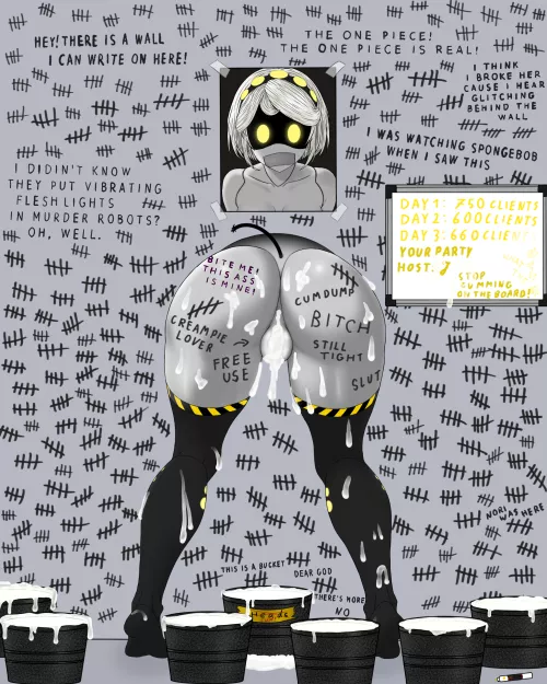 V Glory Hole Game Day 4 (Reach 1K upvotes until weekend and I'll think of drawing V out of the wall)