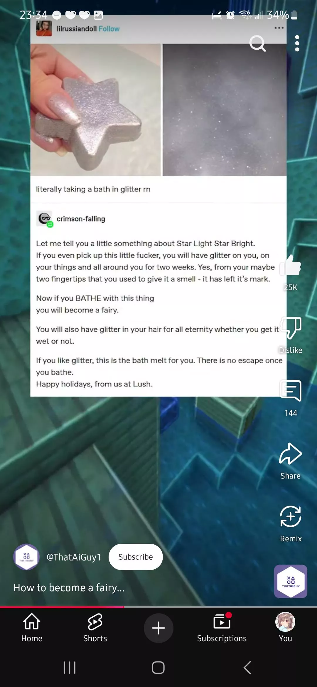 Yes. Also it's biodegradable.