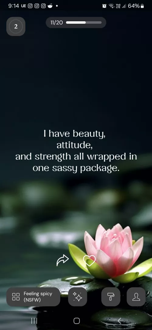 Your daily affirmation