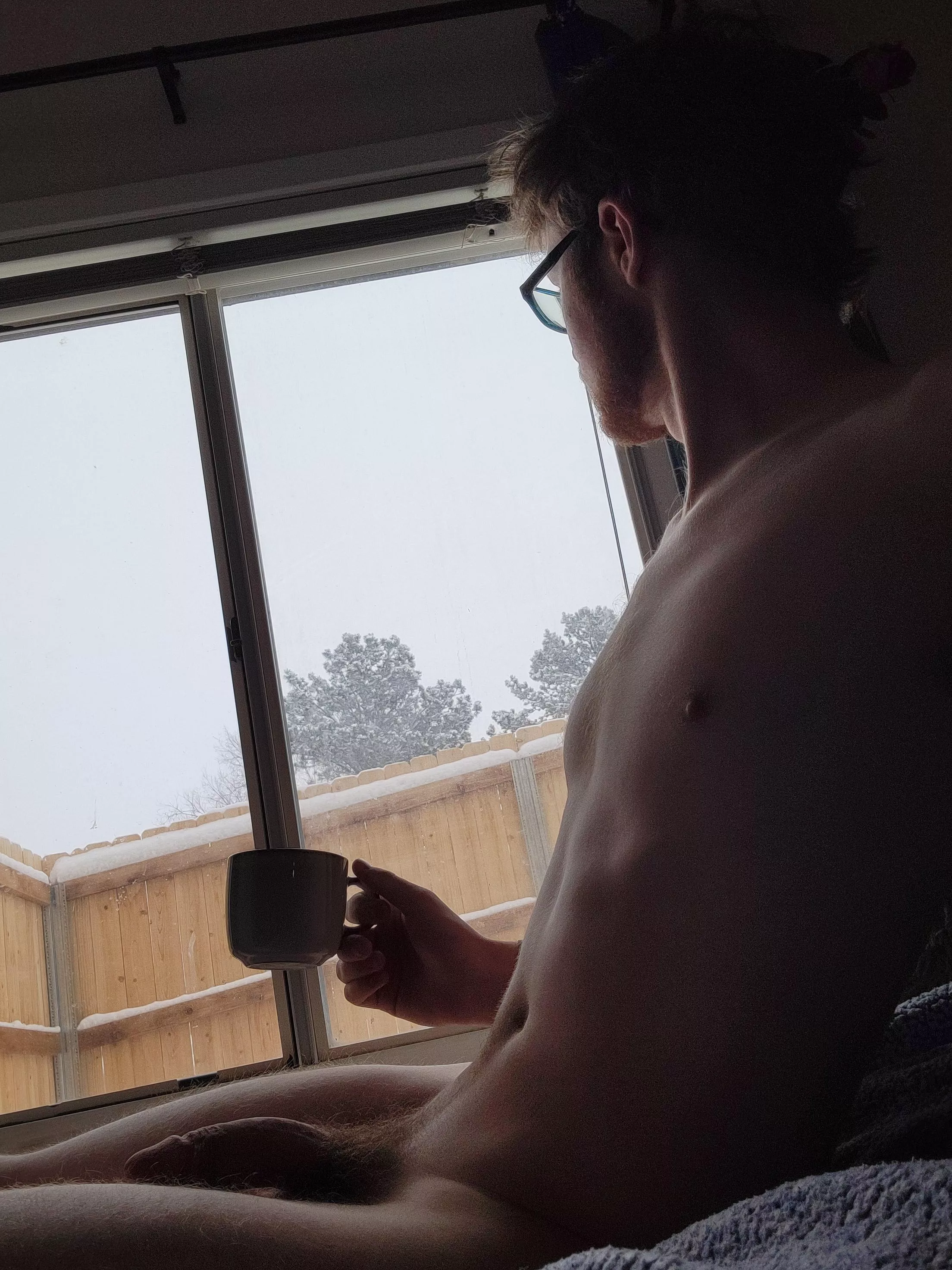 [20] I love relaxing in bed on snow days