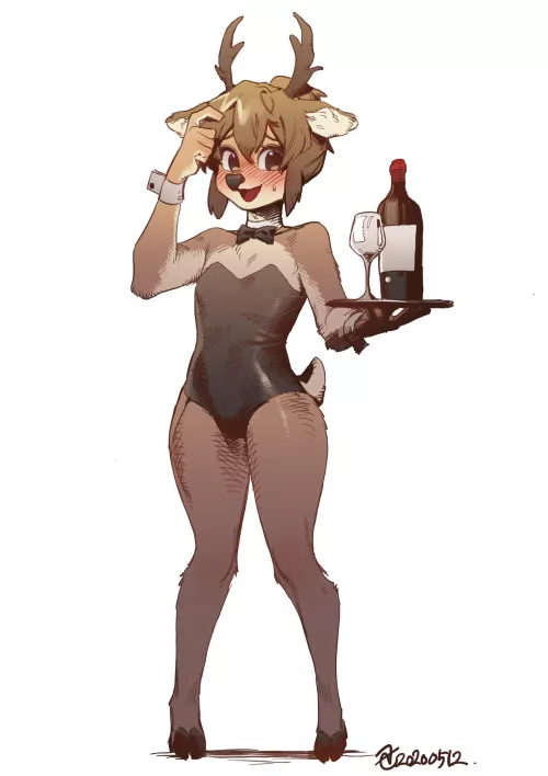 [25][Fb4M][Kik][horse_toy] Subby deer is eager to please! 