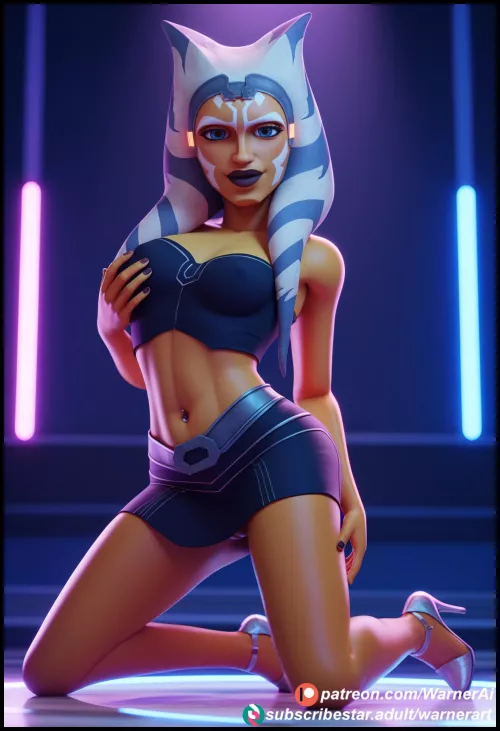 Ahsoka At The Strip Club (WarnerArt)