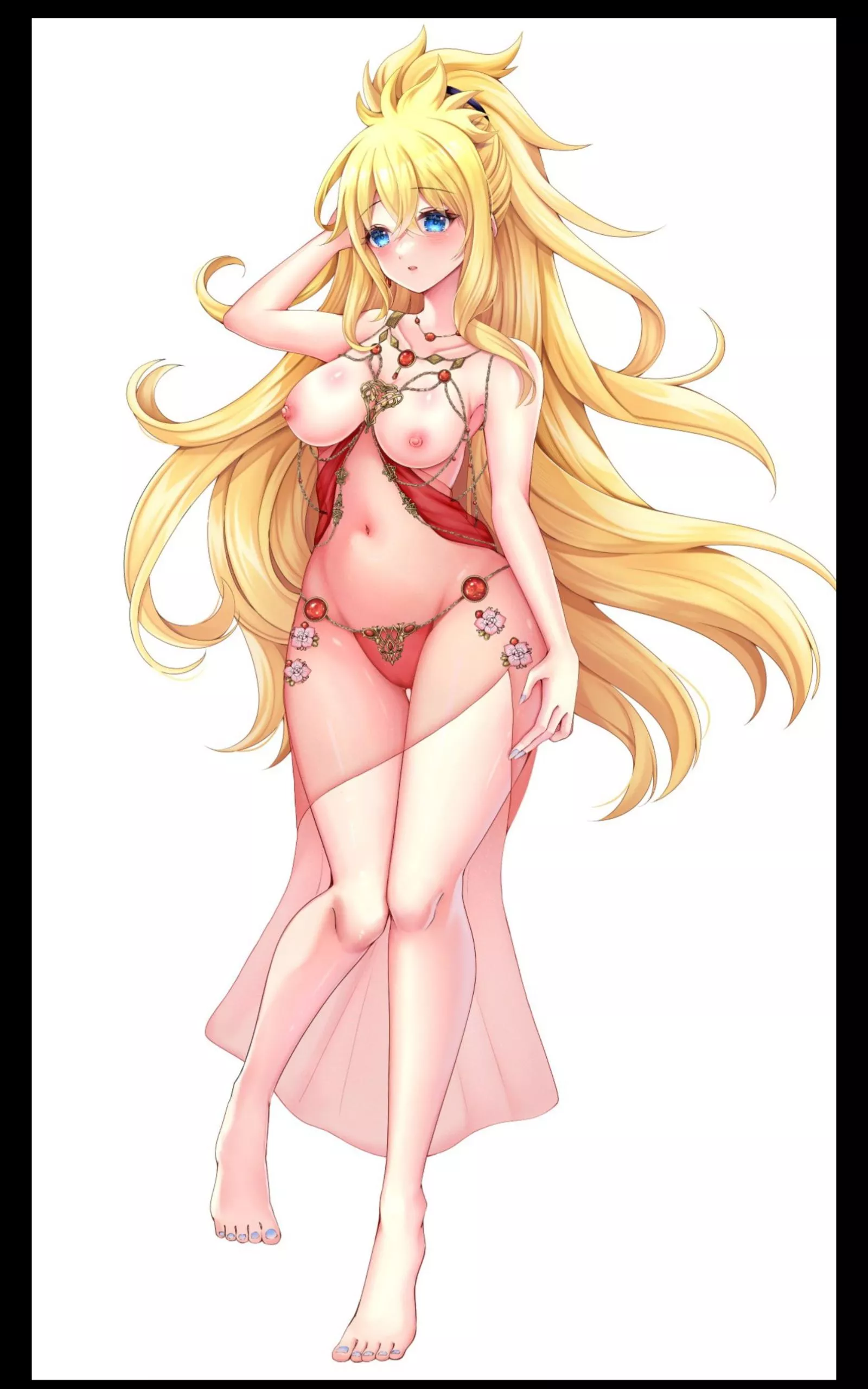 Antares from evertale fangame 