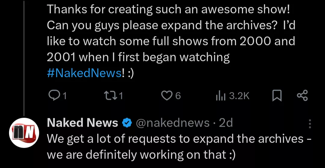 Archives expanding - confirmed