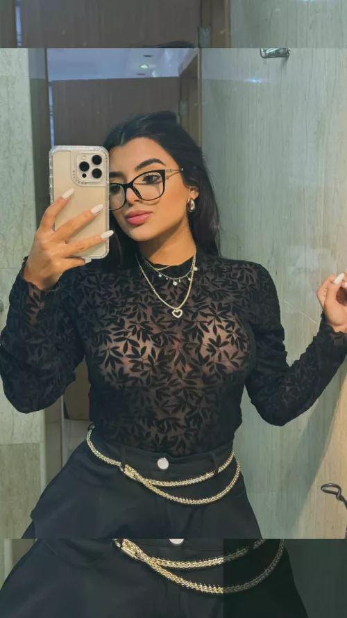 Clothed, nerdy, but cute when glasses on. 